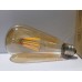 Bohlam Bulb Filament ST64 6Watt Warm White Brown
